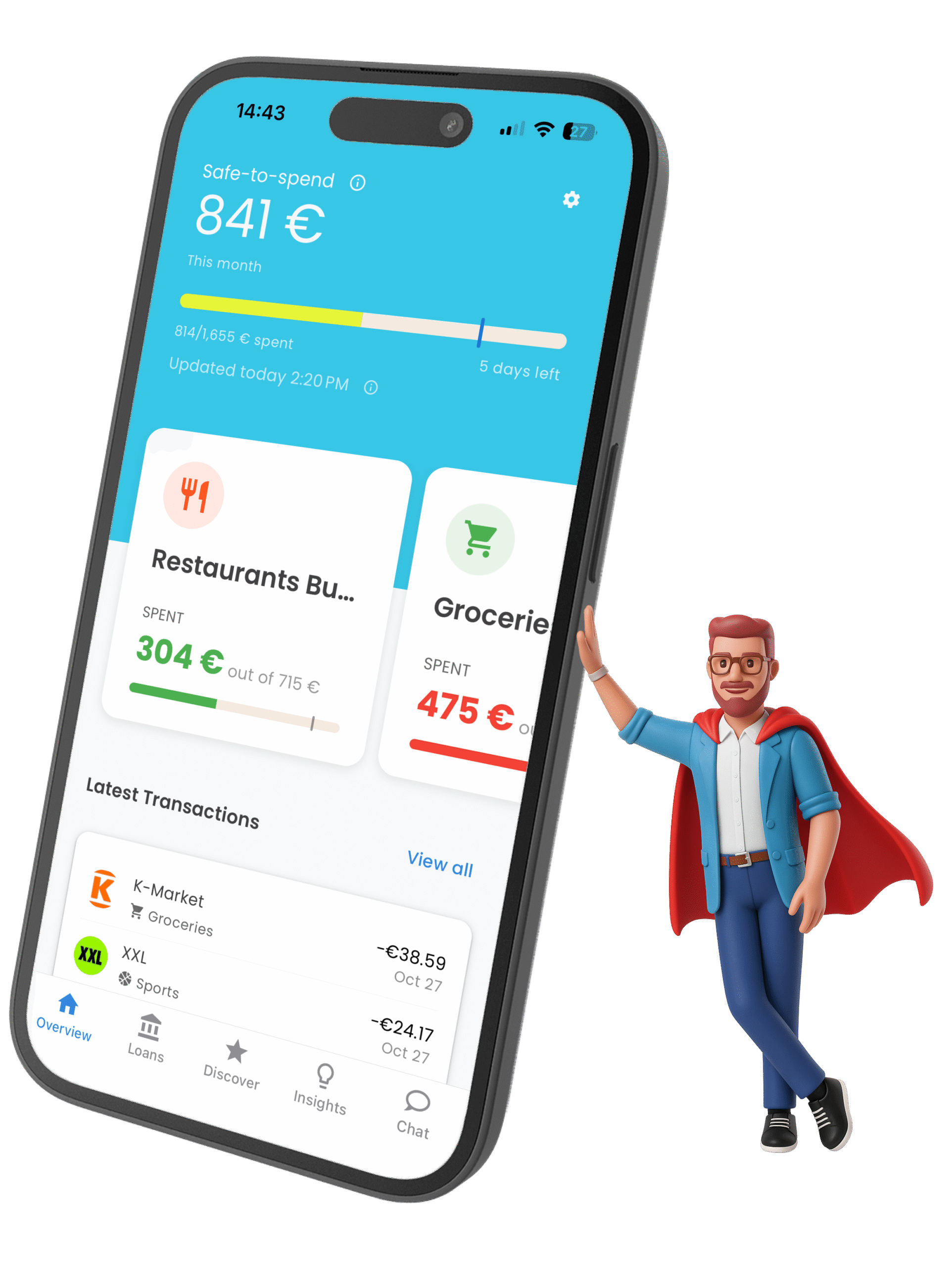 Find a financial balance